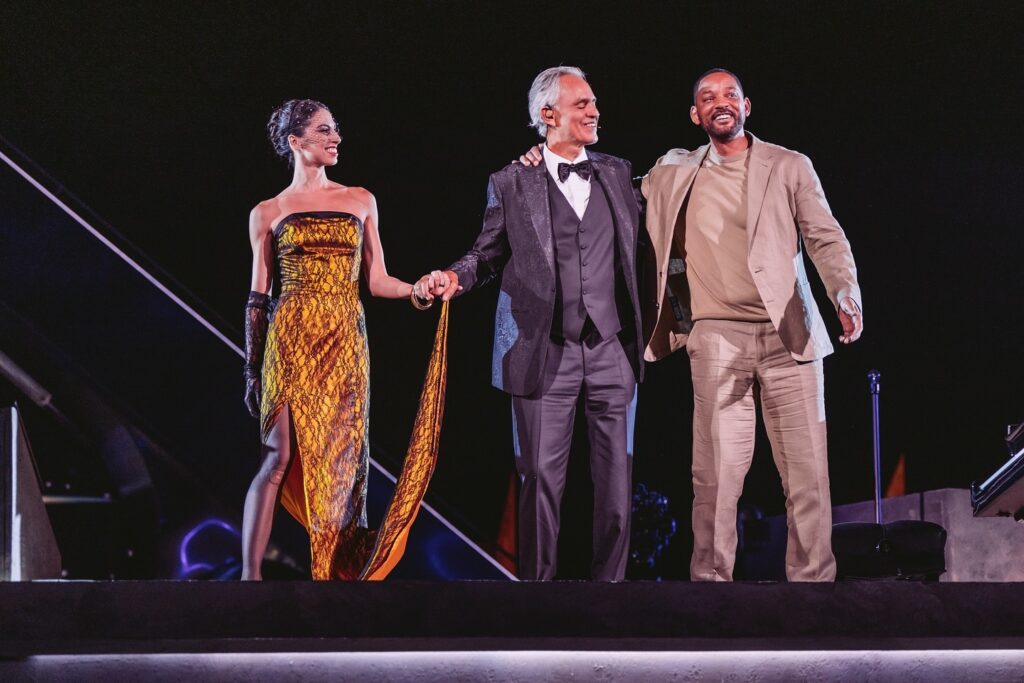 Andrea Bocelli e Will Smith