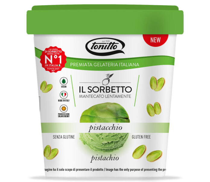 Tonitto 1939, il sorbetto al pistacchio