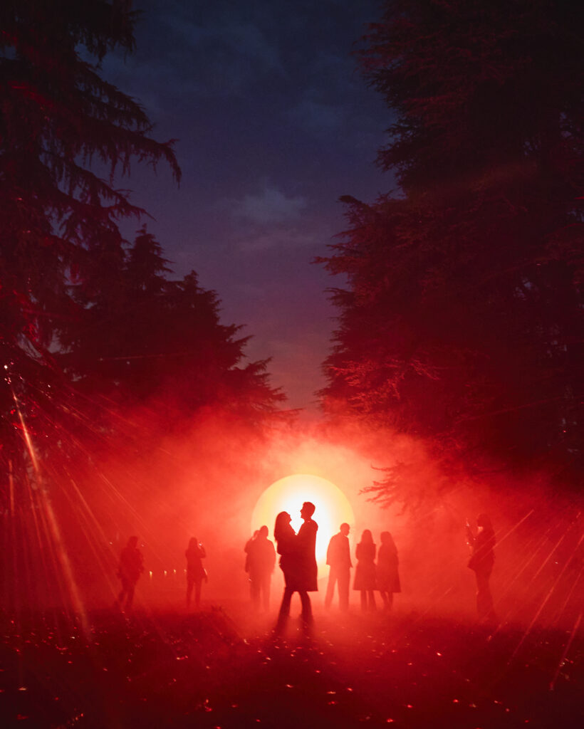 Light Cycles Milan, Moment Factory, Into the sunset