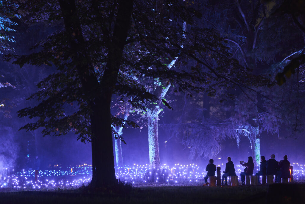 Light Cycles Milan, Moment Factory, Crystal Grove