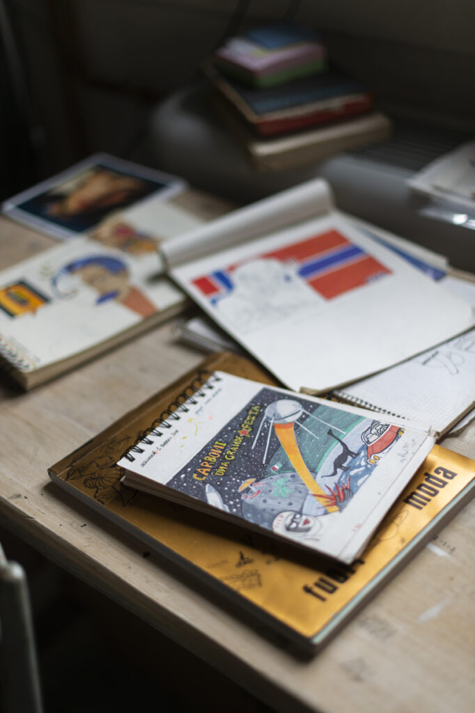 Lo Studio di Luca Carboni: Blocknotes @Anna Fantuzzi