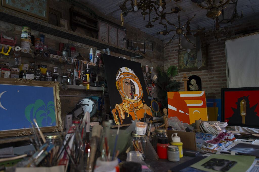 Lo Studio di Luca Carboni @Anna Fantuzzi