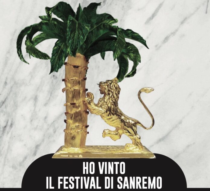 Ho vinto il Festival di Sanremo 2025: la copertina